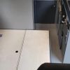 vw crafter front bed